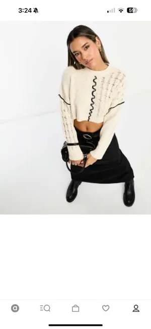 Stradivarius Knit Cropped Sweater thumbnail 2