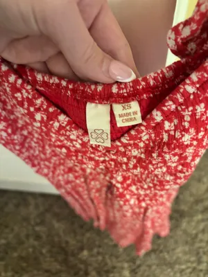 Dress Red Size XS thumbnail 2