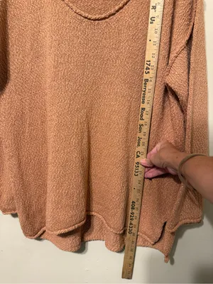 aerie Lightweight Scoop Neck Sweater - Terracotta thumbnail 7