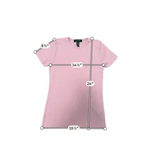 Lauren Ralph Lauren Pink Embroidered RL Logo Crewneck Tee Women's Small thumbnail 5