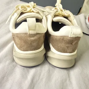 Tory Burch Good Luck Trainer White/New Ivory/Cerbiatto Sneakers Women US 9.5 thumbnail 3