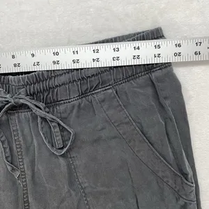 Gap Pants Womens S gray Utility Jogger Tencel Pull On Drawstring‎ Comfy Casual thumbnail 2