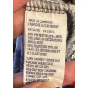 American‎ Eagle Outfitters Womens Tank Top Size XS Gray Cream Damask Ikat thumbnail 9