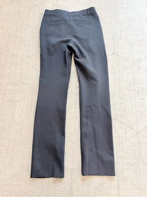 Quince Black Stretch Ponte Straight Leg Pants Size Small Work Trouser thumbnail 2