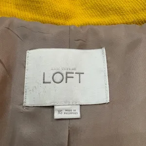 Loft Cropped Swing‎ Peacoat Double Breasted Bright Yellow Twee Fair Size XS thumbnail 6