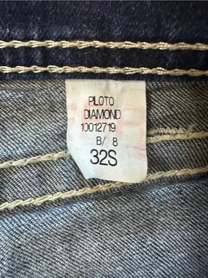 Ariat Dark Blue Bootcut Jeans with Contrast Stitching thumbnail 5