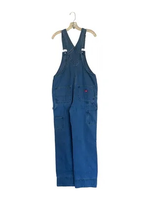 NWT DICKIES Women's Relaxed Fit Bib Overalls Medium Wash Blue Small thumbnail 8
