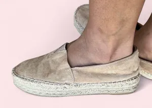 Beige suede Sam Edelman espadrilles thumbnail 1