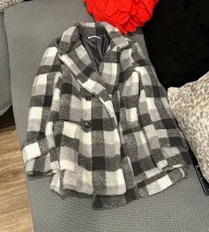 She & Sky plaid jacket thumbnail 1
