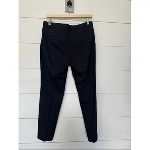 Banana Republic Women’s 6S Navy Striped Dress Pants Career Office Core thumbnail 4
