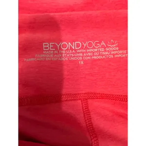 Beyond Yoga Spacedye High Waisted Leggings Pink Heather Plus Size 1X thumbnail 6