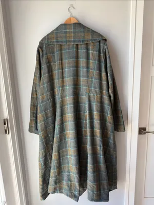 Outlander Mackenzie Tartan Plaid Wool-Blend Fit & Flare Coat thumbnail 3