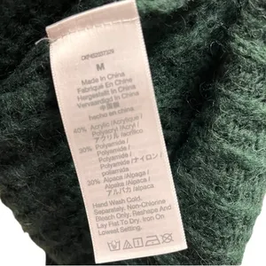 Madewell Charley Crewneck Sweater Forest Green Size M thumbnail 7