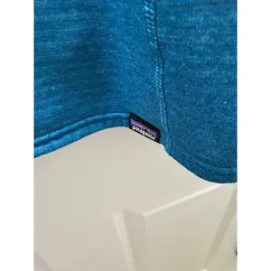 Patagonia Capilene Thermal Weight Polartec Power Grid 1/4 Zip Blue‎ Womens XL thumbnail 4