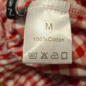 Lomon Red and White Gingham pajama Pants M thumbnail 9