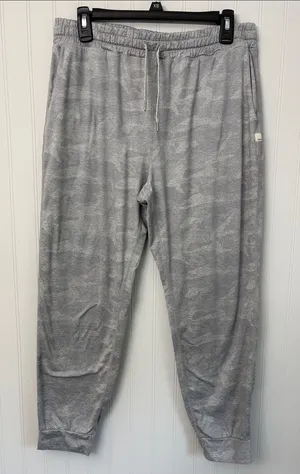 Vuori Light Grey Camo Jogger Pants Women thumbnail 1