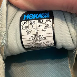 Women's Hoka One One Mach 4 Everyday Training Shoes Blue Gray Size 9.5B‎ 9.5 thumbnail 5