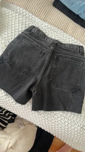 J. Galt Black Shorts thumbnail 3