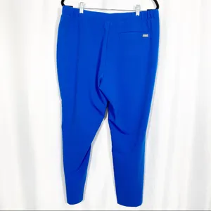 Figs Tonota Cropped Scrub Pants: Royal Blue thumbnail 2