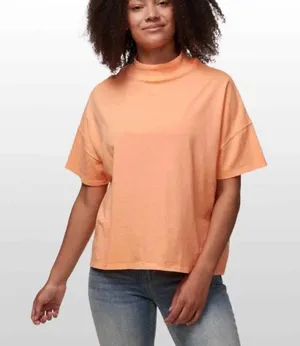 Free People Fearless Tee Coral Most thumbnail 1