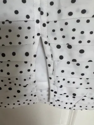 White House Black Market polka dot skirt thumbnail 4