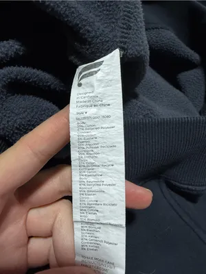 Fabletics Black Sweatshirt with White Sleeve Logo XXL thumbnail 4