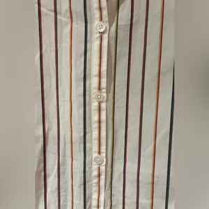 Madewell Slightly Oversized‎ Cotton Central Shirt in Sadie Stripe Multistripe XS thumbnail 10
