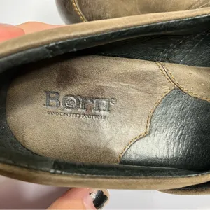 Born Kinney square‎ toe ankle booties size 8 Brown thumbnail 7