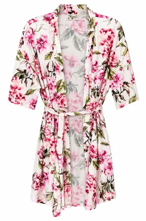 Show Me Your MuMu floral Robe Size Small thumbnail 1