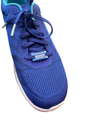 Skechers Go Run 7 wms blue low top walking running sneakers sz 9.5 SKU 10-375 thumbnail 16