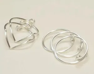 5pcs/Set silver Midi Rings thumbnail 2