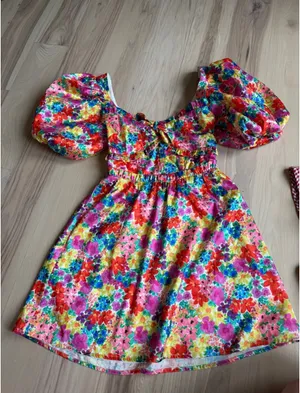 Merrill Mini Dress For Love & Lemons Puff Sleeve thumbnail 3