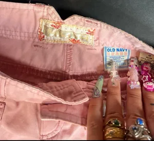 Flare Pants Pink Size XXS thumbnail 4