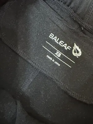 BALEAF Fleece Lined Running Sweat Lounge Pants Black Size XS Black thumbnail 5