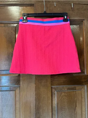 Beach Riot Shore Skort Small Orchid Cable Pink Textured Tennis Athletic Skirt S thumbnail 4