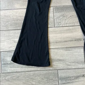 Black Flared Leggings thumbnail 3