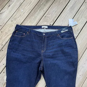 Abercrombie & Fitch Curve Love High Rise Bootcut Jeans Size 38S (46" Waist) NEW! thumbnail 3