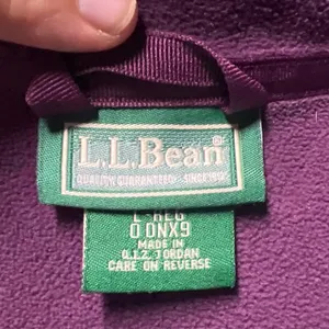 L.L. Bean Women's Softshell‎ Fleece Lined Vest Plum Purple Size Large EUC thumbnail 8