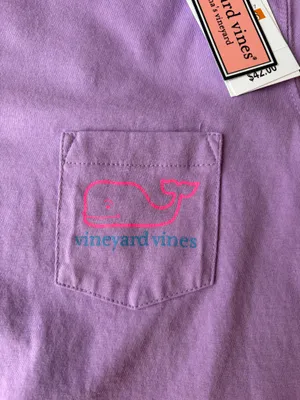 Purple Vineyard Vines Shirt thumbnail 4