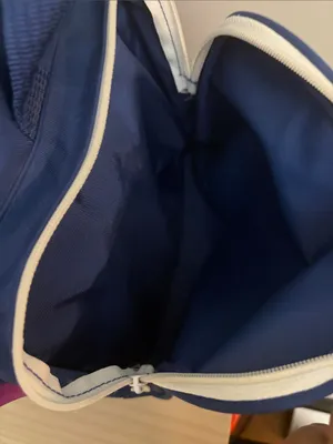 Reebok Vintage Blue and Magenta Duffel gym bag thumbnail 6