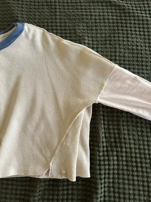 Bohme Long Sleeve Waffle Knit Long Sleeve thumbnail 7