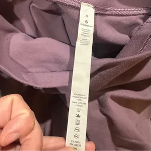 Lululemon Align High-Rise Pants – Size 4 – Wisteria Purple – Buttery Soft thumbnail 7