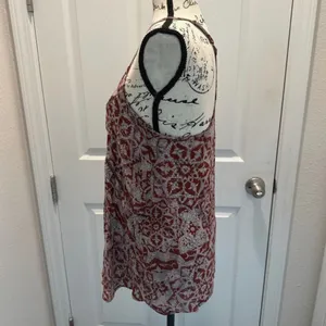 Daytrip Lightweight Bohemian Printed Camisole Tank Top thumbnail 2