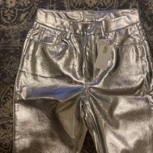 Good American Good Icon Metallic Faux Leather Size 8/29 thumbnail 3