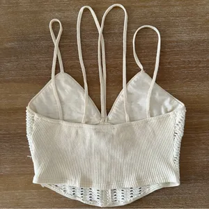 Zara Knit Crop Top Tank thumbnail 3