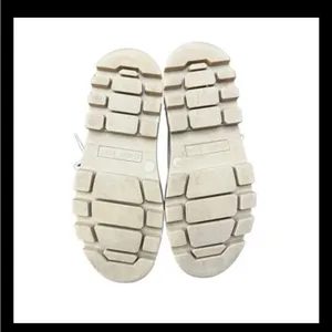 Gianni Bini Women’s High Top Sneakers Boots Sz 7M | Chunky Lug Sole Cream Beige thumbnail 9