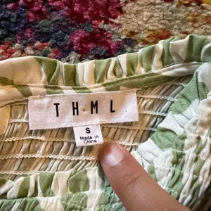 Thml small green and white blouse thumbnail 6