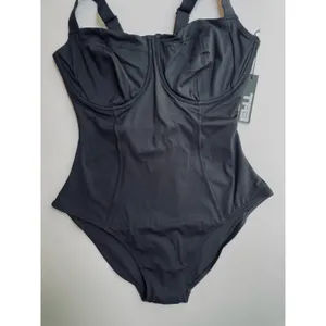 TA3 Lifty One Piece Swimsuit Corset Sculpting Black Size XL Regular/Long H/I thumbnail 3