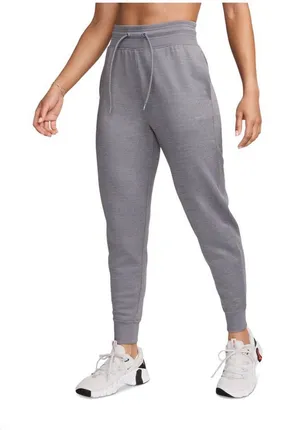 Nike Women's Heather Gray High-Waist Jogger Pants thumbnail 1