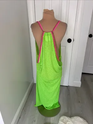 Pitusa Inca Sun Maxi Dress Lime Size undefined thumbnail 4